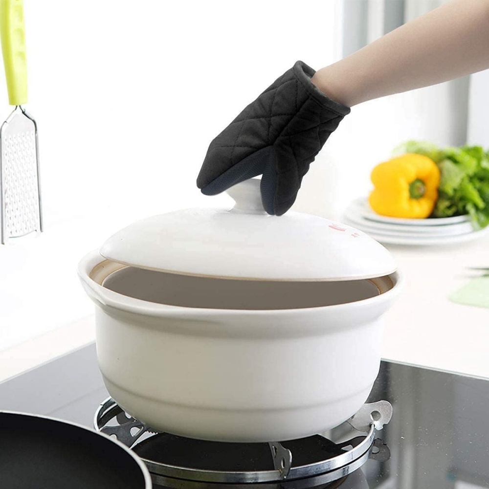 オーブンミット 500 ° 耐熱オーブンミット、滑り止めグリ - Oven Mitt Silicone のレビューと価格