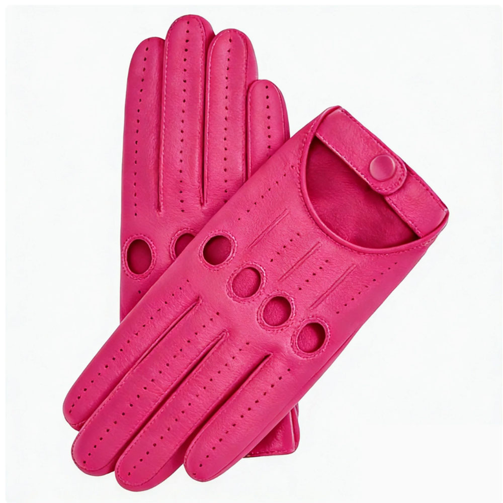 新しい女性用本革羊革手袋通気性のある薄い屋外サイクリング運転 - Leather Driving Glove のレビューと価格