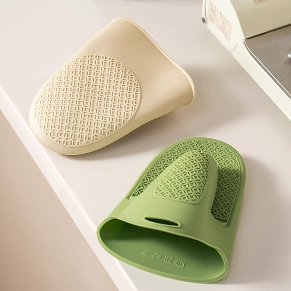 1pc 耐熱シリコーンオーブンミット厚みのある滑り止め電子レ - Oven Mitt Silicone のレビューと価格