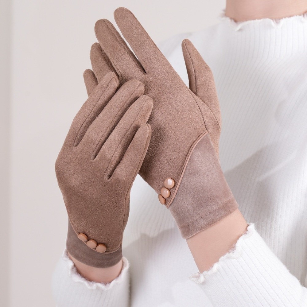 実用的で上品な冬用防寒手袋。暖かく厚手で、タッチスクリーン対 - Winter Glove Insulated のレビューと価格