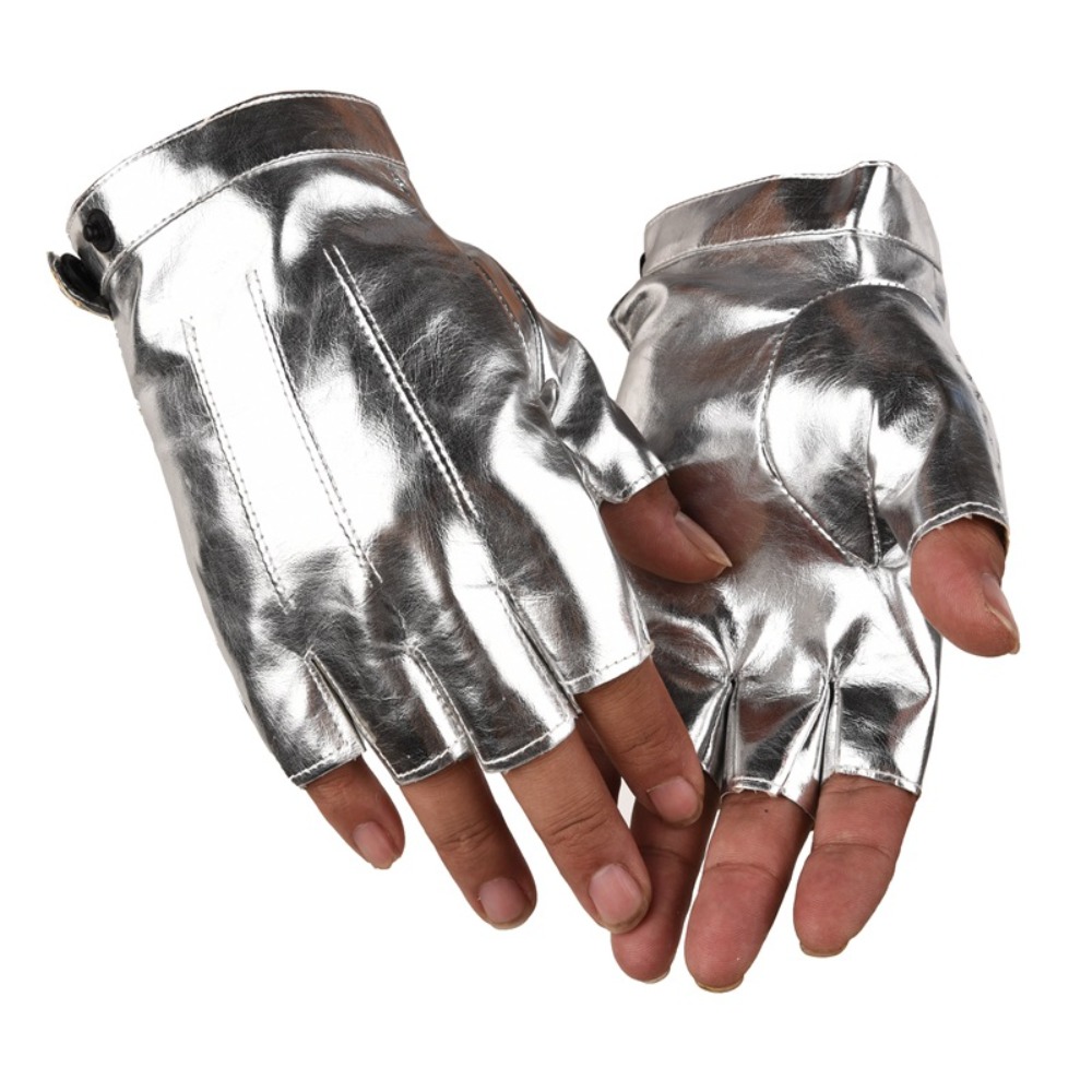 ファッションパンク PU ドライビンググローブボタンデザイン - Leather Driving Glove のレビューと価格