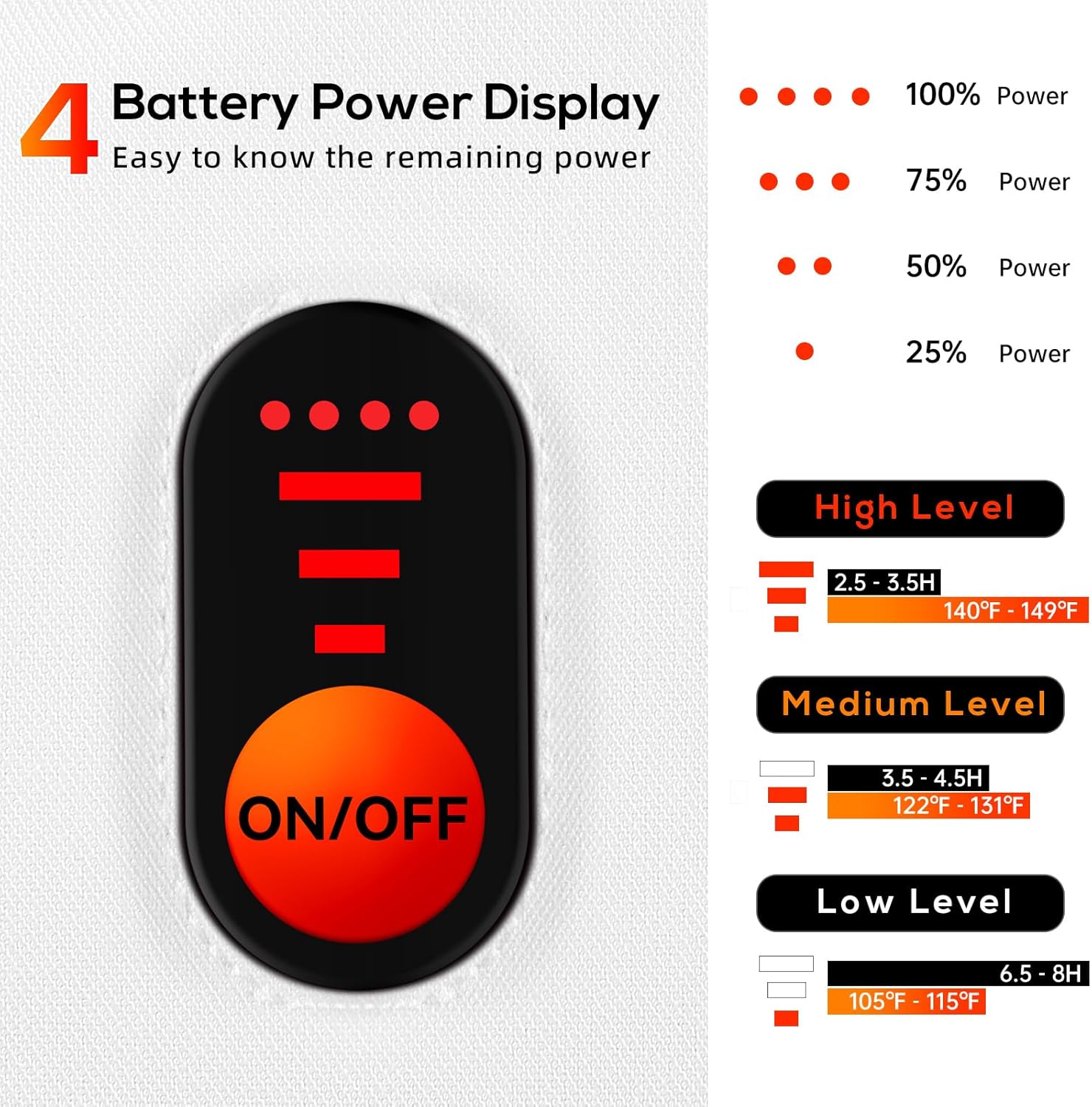 プロ仕様のUSB充電式スキーグローブ。冬用の電気式ヒーター内 - Winter Glove Insulated のレビューと価格