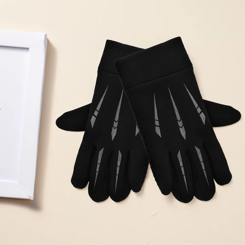 1組の冬用バイクグローブ。指全体を覆うタイプで、防風性、保温 - Winter Glove Insulated のレビューと価格