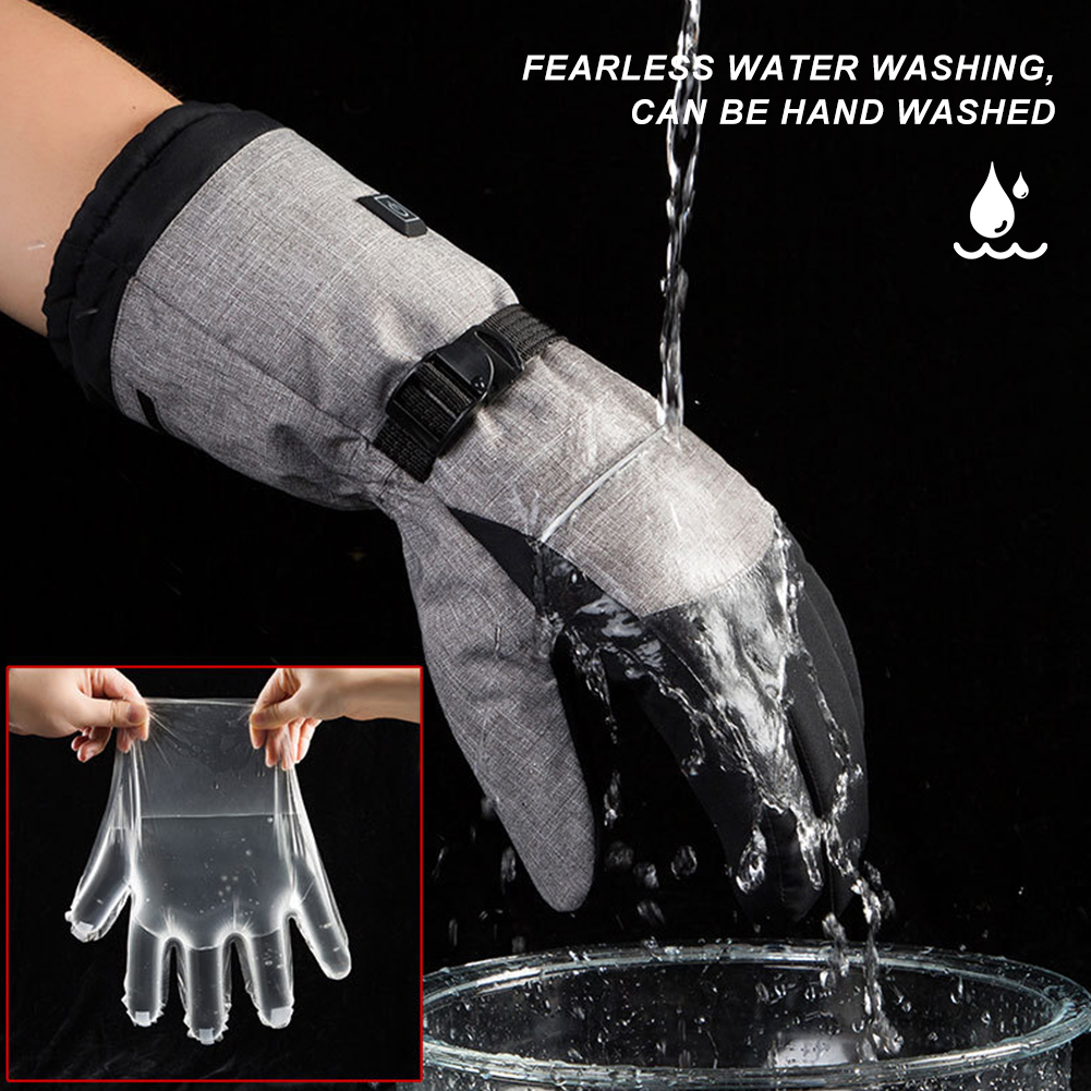 電熱手袋男性女性充電式 5000mAh バッテリーなしタッチ - Heat Resistant Glove のレビューと価格