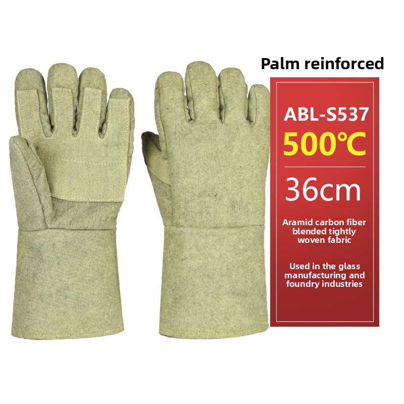 耐熱性のあるオーブン用作業手袋。高温に強く、火傷防止、断熱性 - Heat Resistant Glove のレビューと価格