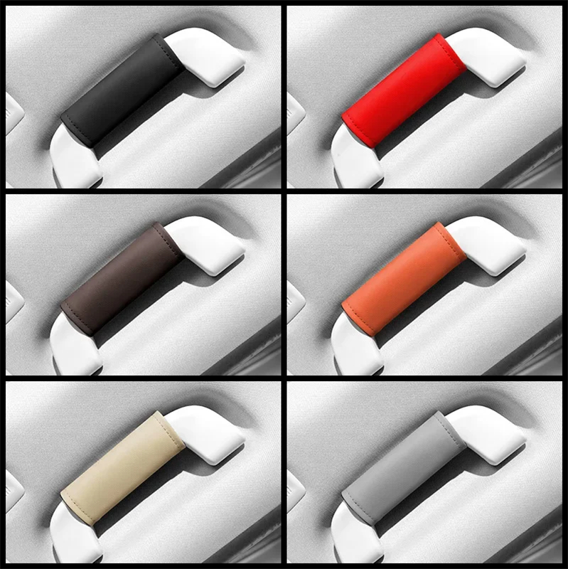 ソフトレザー製車用ルーフアームレスト保護カバー、プルハンドル - Leather Driving Glove のレビューと価格